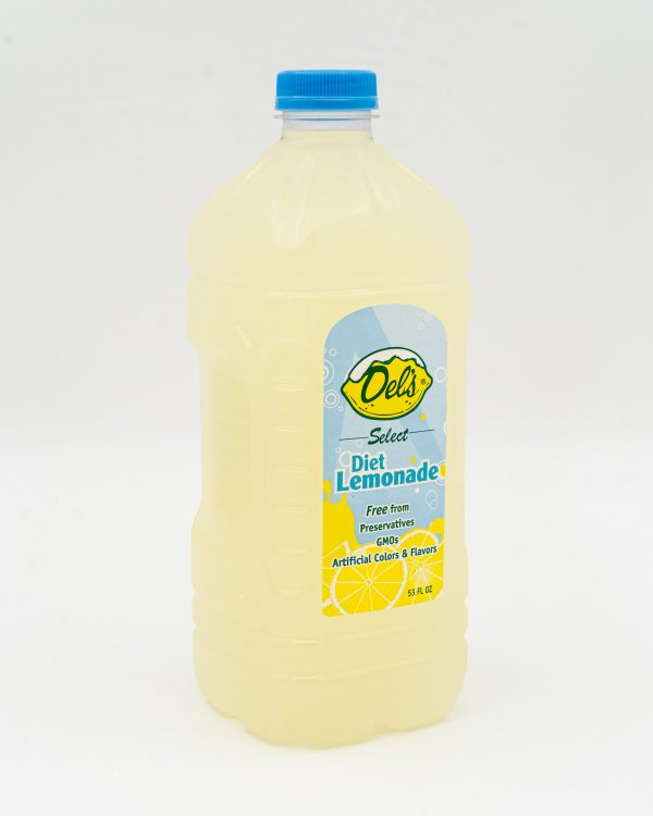 Del's Diet Fresh Lemonade 53oz