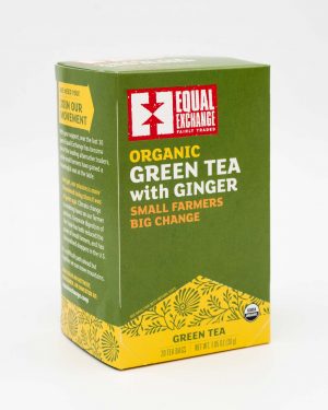Organic Green Tea with Ginger 20ct – 6/Case