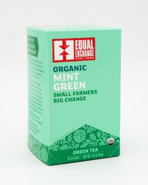 Organic Mint Green Tea 20ct – 6/Case