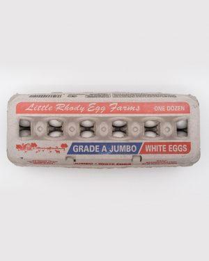 Jumbo White Eggs – 24 Dozen/Case