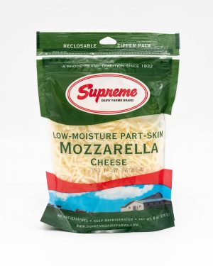 Shredded Mozzarella 8oz – 12/Case