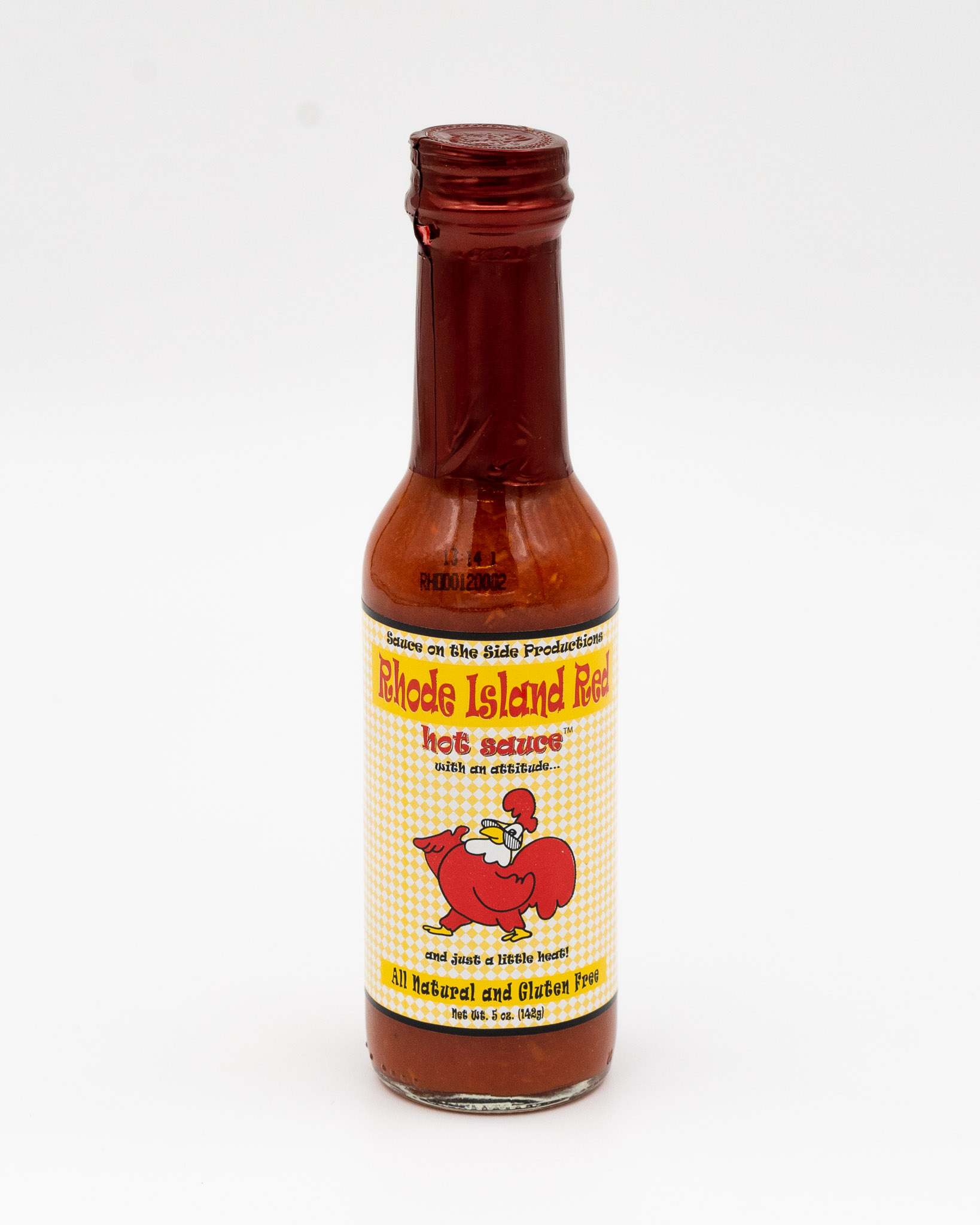 RI Red Hot Sauce 5oz - 12/Case - Little Rhody Foods