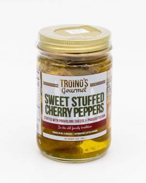 Sweet Stuffed Cherry Peppers 12oz – 12/Case