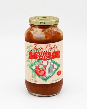 Twin Oaks Spaghetti Sauce – 12/Case