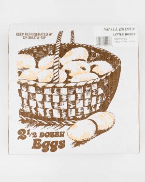 Small Brown Eggs – 2.5 Doz/Sleeve