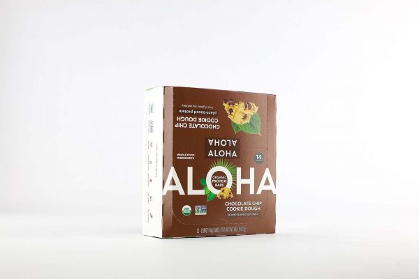 Aloha Chocolate Chip Cookie Dough Front Box